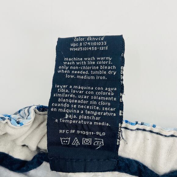 Faded Glory Blue Plaid Adjustable Waist Shorts - Size 5 - Picture 6 of 7